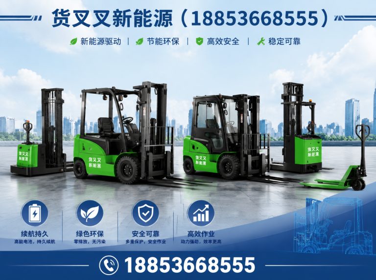 郯城县货叉叉新能源展示图